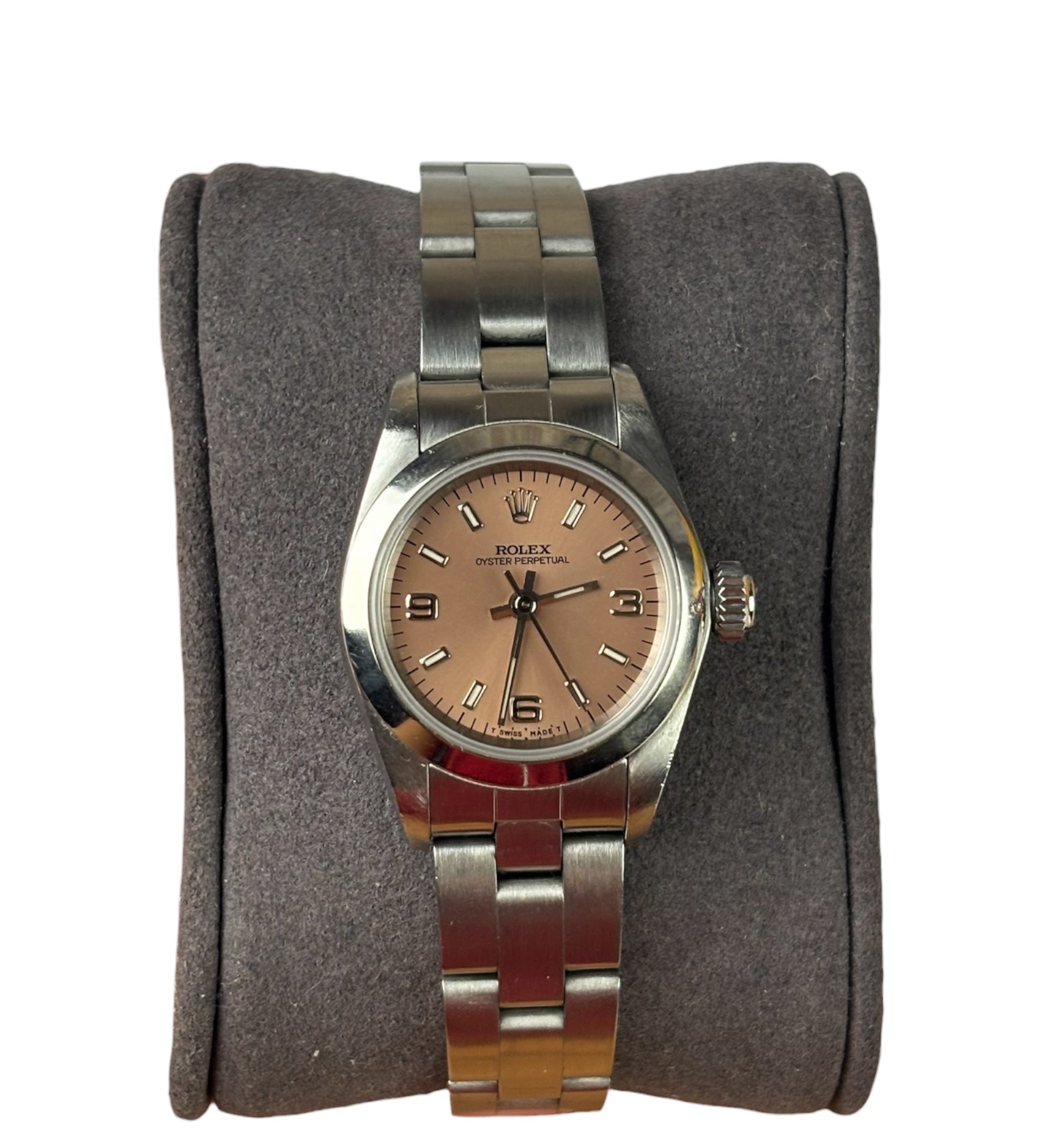 Rolex Oyster Perpetual 26mm Salmon Dial 1996