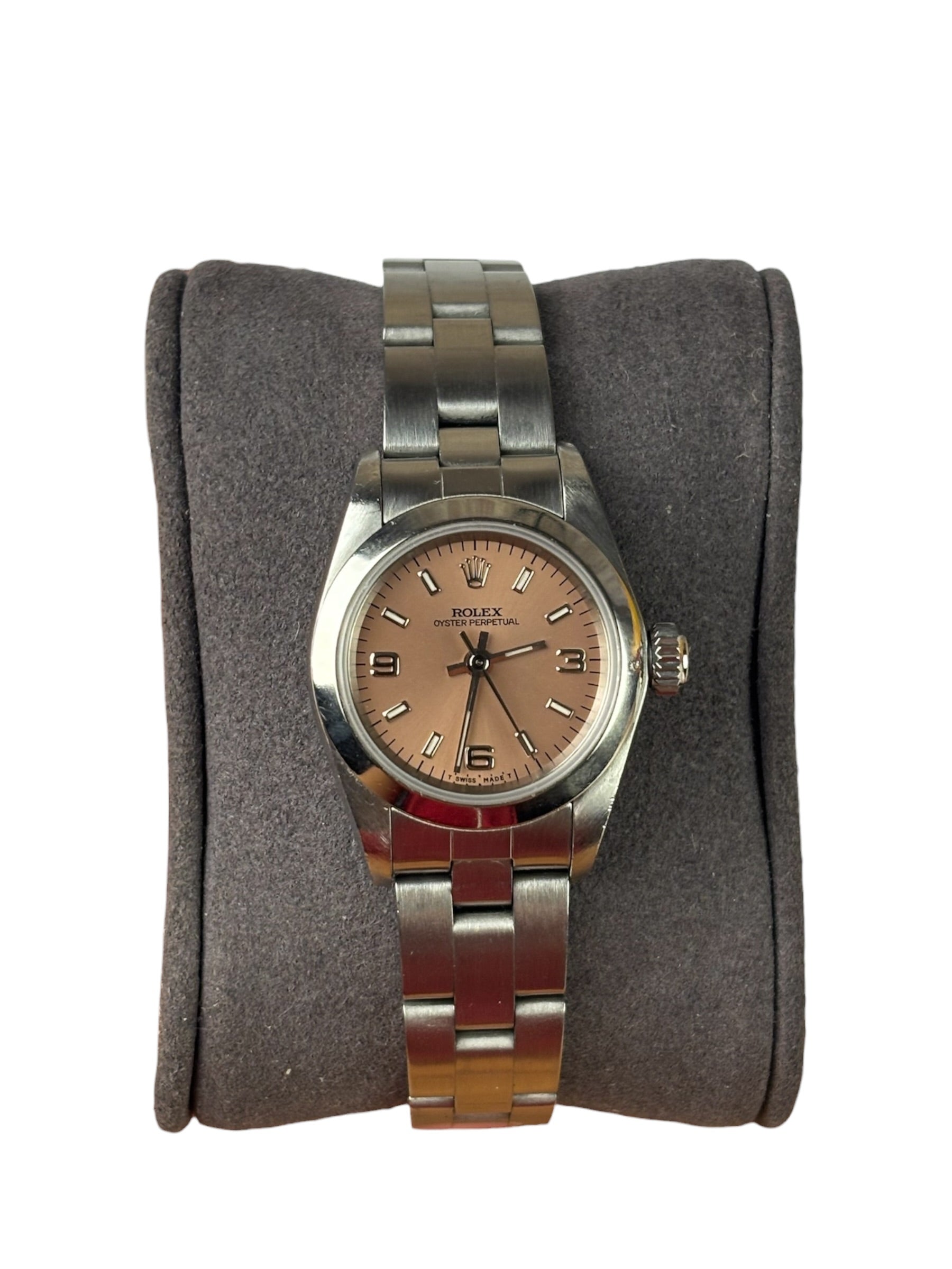 Rolex Oyster Perpetual 26mm Salmon Dial 1996