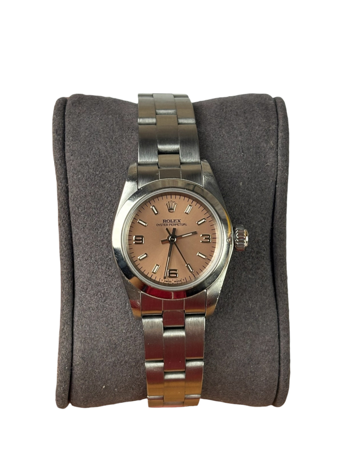 Rolex Oyster Perpetual 26mm Salmon Dial 1996