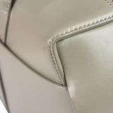 Bottega Veneta Olive Green Leather Intrecciato Arco Two-Way Bag