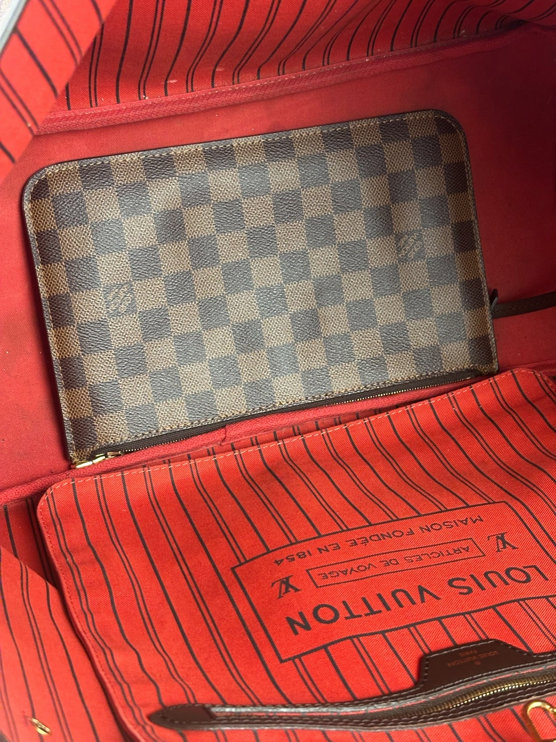 Louis Vuitton Damier Ebene Neverfull GM