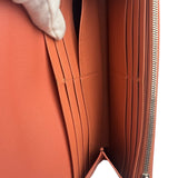 Balenciaga Salmon Pink Leather Essential Money Flap Wallet