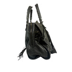 Balenciaga Grey Leather Medium Le City Shoulder Bag