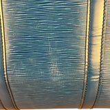 Louis Vuitton Blue Epi Keepall 55