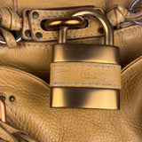 Chloe Yellow Leather Paddington Shoulder Bag