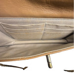Chanel Brown Lambskin Front Pocket Shoulder Bag 2011