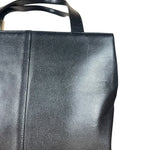 Burberry Black Leather Shoulder Tote