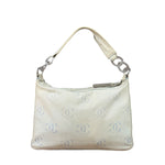 Chanel Light Washed Denim CC Canvas Logo Shoulder Bag 2002