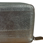 Louis Vuitton Vintage Suhali Silver Leather Zippy Wallet