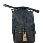 Prada Vintage Black Nylon/Patent Shoulder Bag