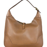 Hermes Vintage Tan Brown Leather Shoulder Bag