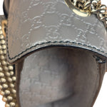 Gucci Emily GG Micro Shoulder Bag Grey