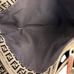 Fendi FF Canvas Top Handle Tote
