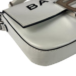 Fendi x Marc Jacobs White Leather Mini Baguette