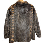 Saga Brown Mink Fur Coat