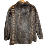 Saga Brown Mink Fur Coat
