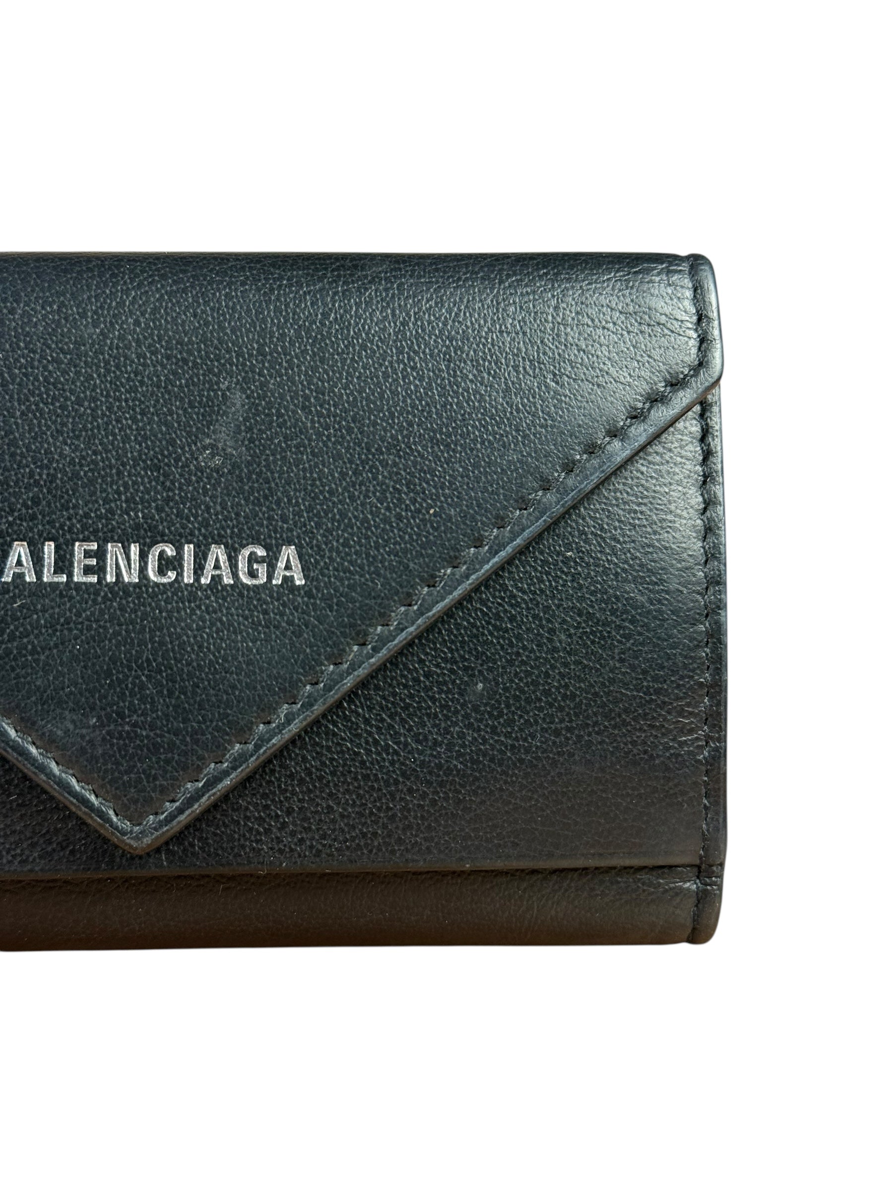 Balenciaga Leather Key Wallet