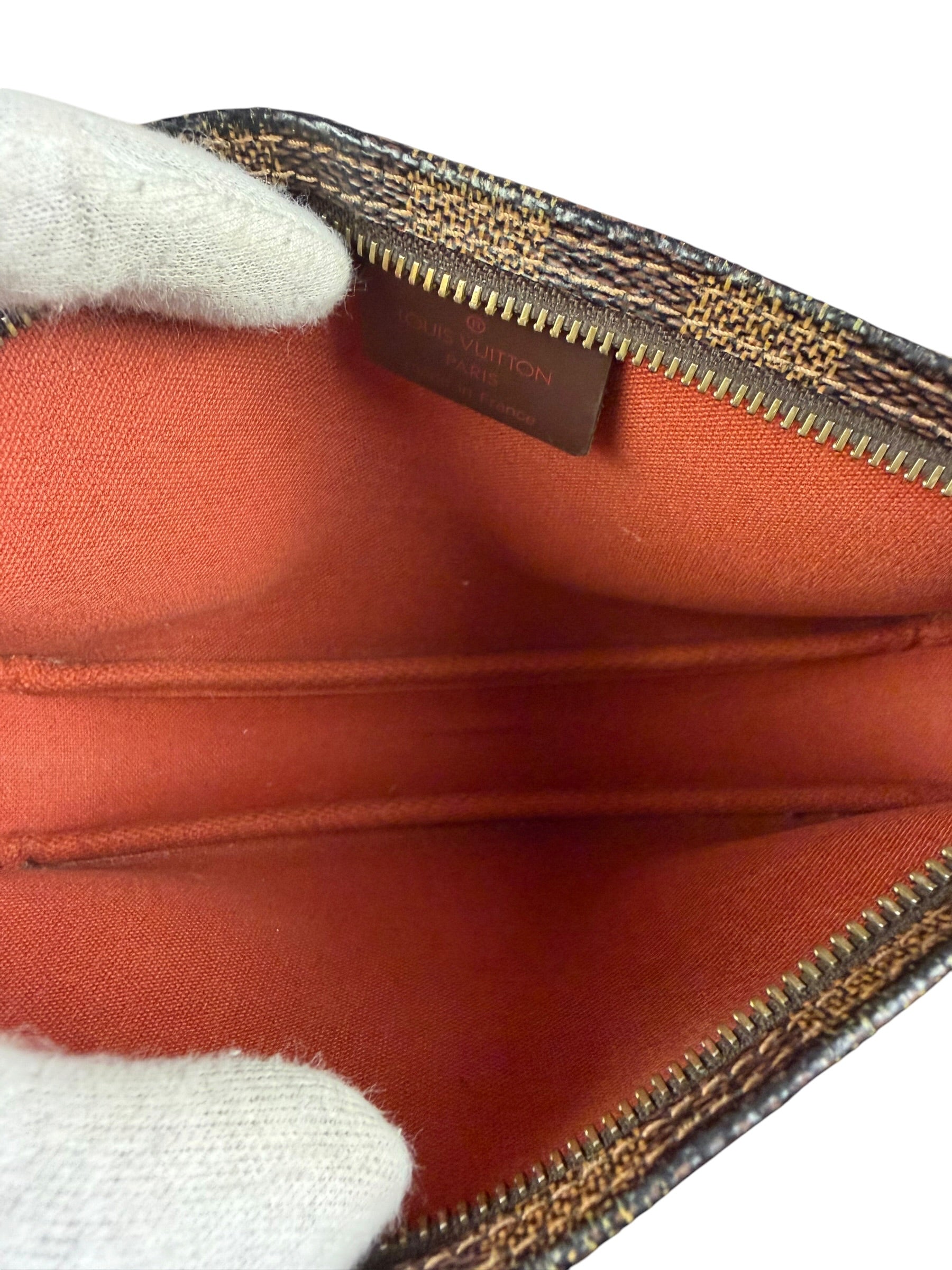 Louis Vuitton Damier Ebene Neverfull Pochette