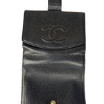 Chanel Navy Blue Leather Caviar Wallet