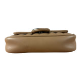 Gucci GG Marmont Matelasse Leather Mini Crossbody Bag Beige