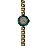 Gucci Interchangeable Bezel Gold Plated Link Band