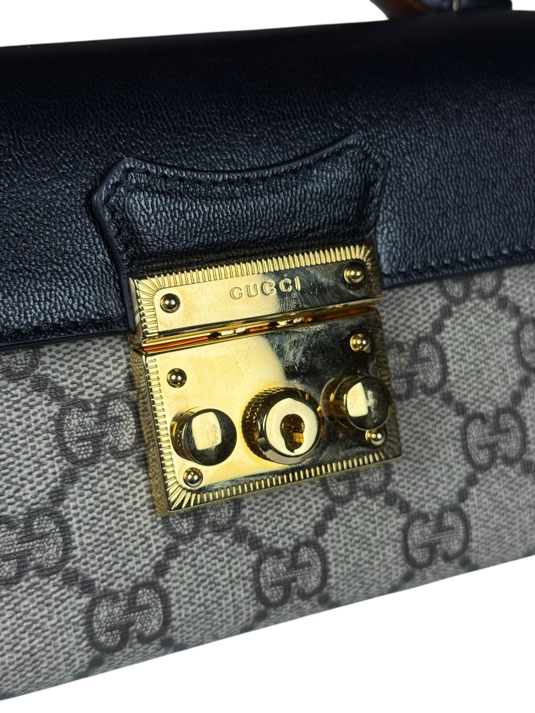 Gucci Crossbody GG Supreme Padlock Mini
