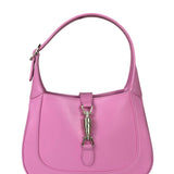 Gucci Pink Leather Jackie 1961 Hobo Bag