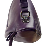 Prada Purple Nappa Leather Triangle Two-Way Bag