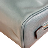 Coach Teal Blue Ellis Boxy Cosmetic Pouch
