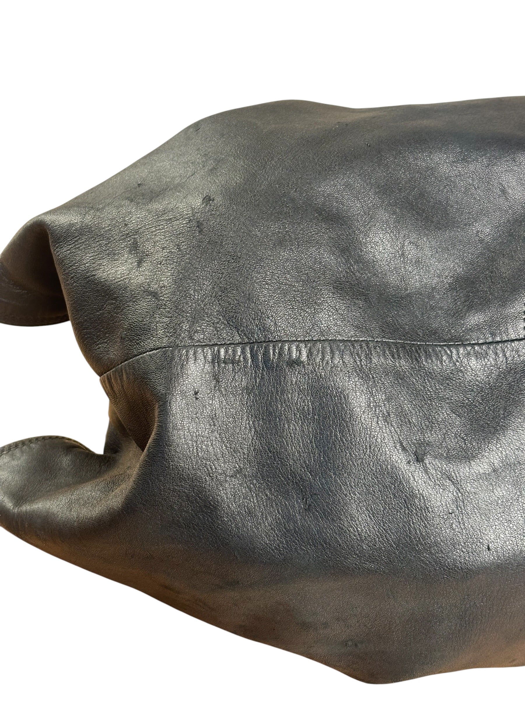 Loewe Black Leather Nappa Aire Shoulder Bag