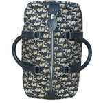 Christian Dior Vintage Navy Trotter Boston Bag
