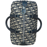 Christian Dior Vintage Navy Trotter Boston Bag