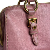 Miu Miu Pink Leather Two-Way Bag