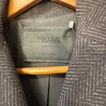 Prada Vintage Dark Grey Long Coat