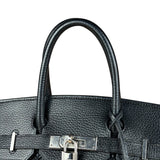 Hermes Birkin 30 Black Togo Leather Handbag 2002