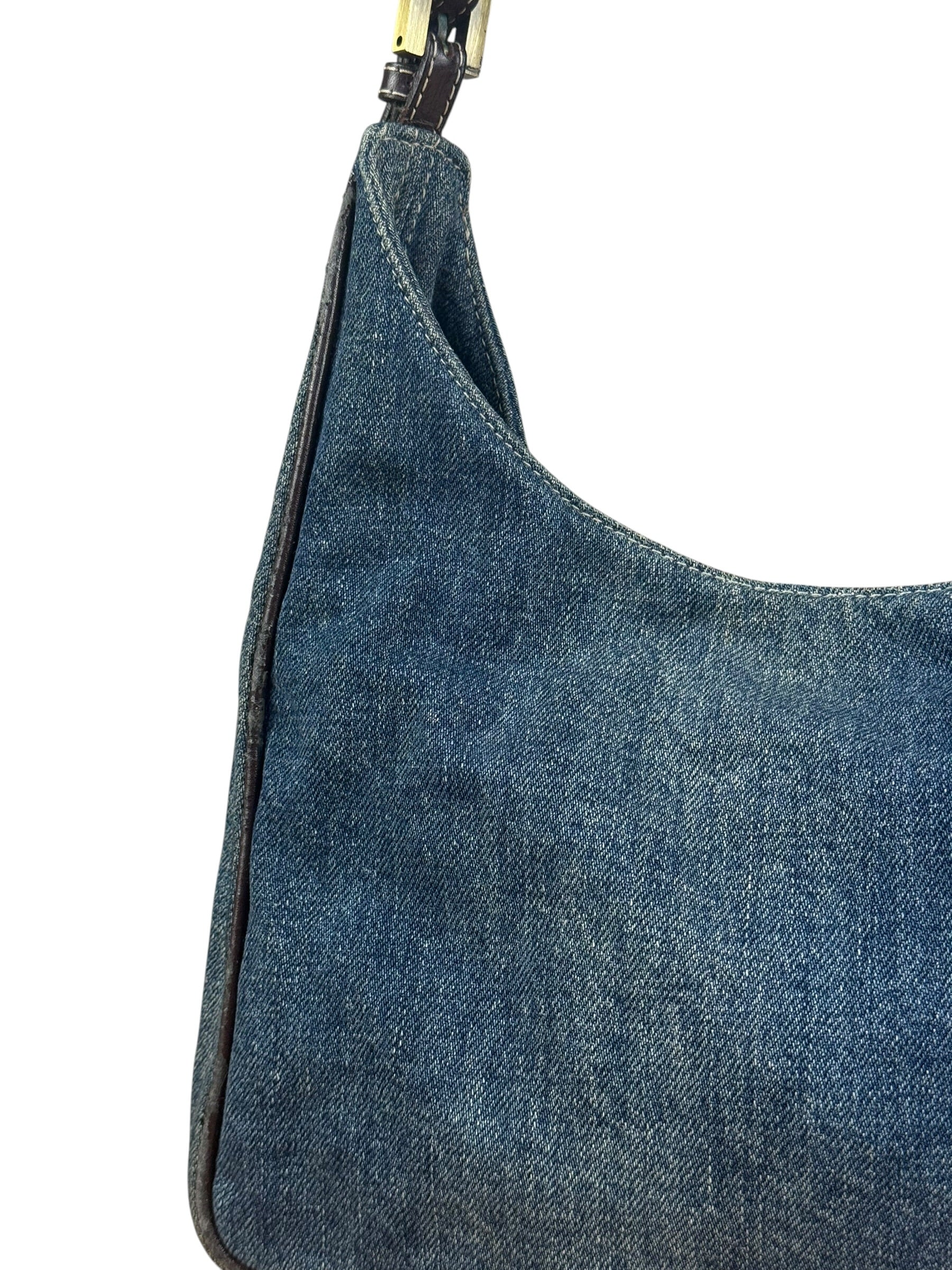 Fendi Denim Shoulder Bag
