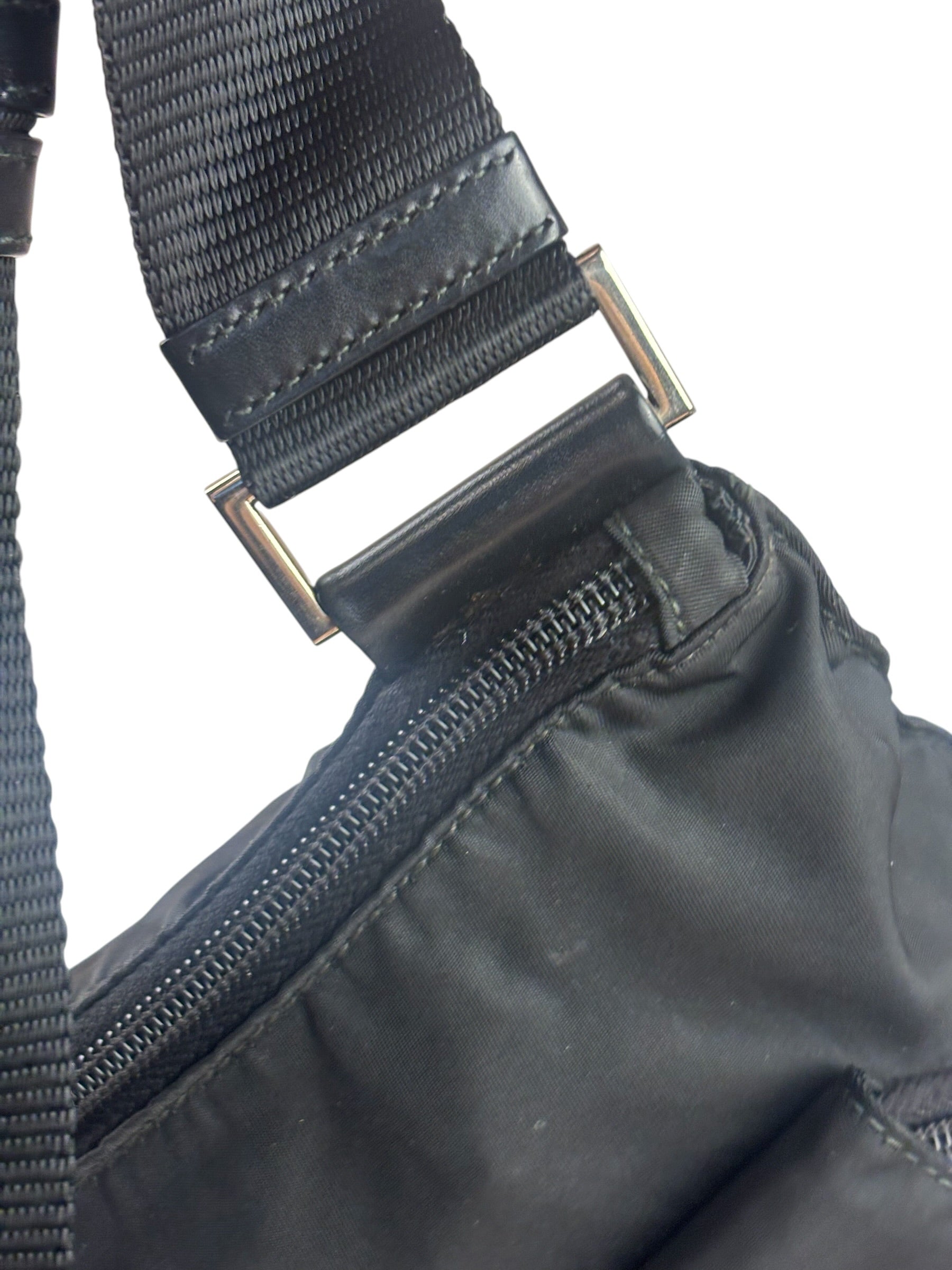 Prada Vintage Nylon Pouch Messenger Bag