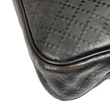 Gucci Black Leather Diamante Briefcase