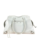 Balenciaga Grained White Neo Classic City Bag