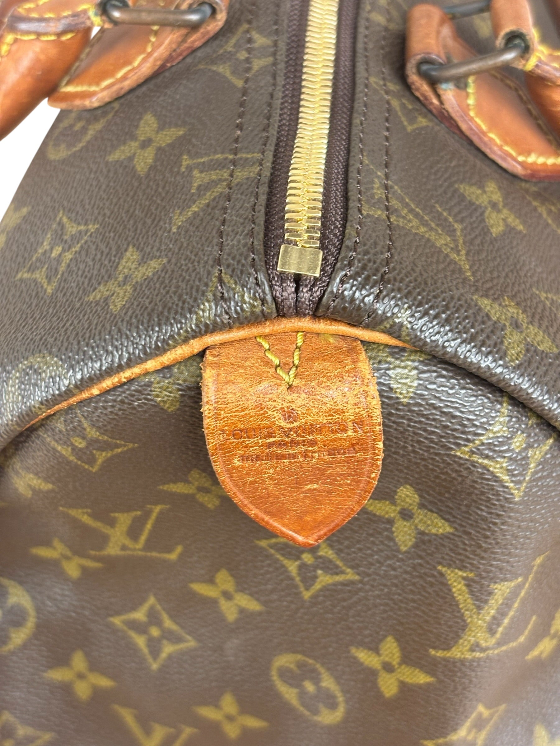 Louis Vuitton Vintage Monogram Speedy 30