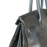 Hermes Birkin 30 Black Togo Leather Handbag 2002