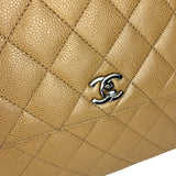 Chanel Beige Calfskin Kelly Top Handle Bag 2001