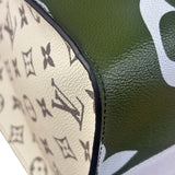 Louis Vuitton Khaki/Green OnTheGo GM Tote