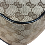 Gucci GG Canvas Print Flap Messenger Bag