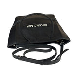 Balenciaga Black Leather Small Shopping Two-Way Tote