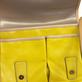 Coach Park Tricolor Leather Flap Crossbody Bag