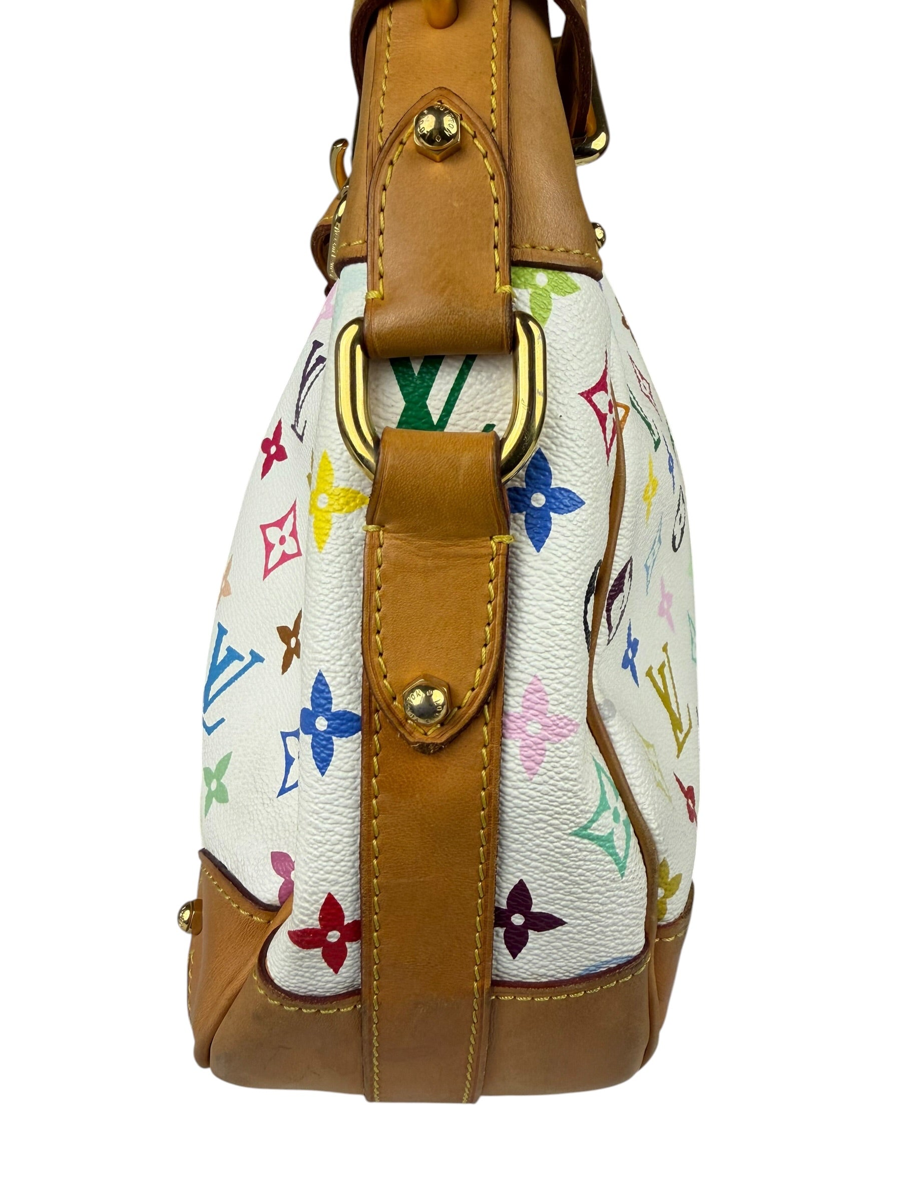Louis Vuitton Murakami Monogram Greta Hobo Bag