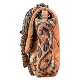 Chanel Pink Paisley Bandana Print Flap Bag