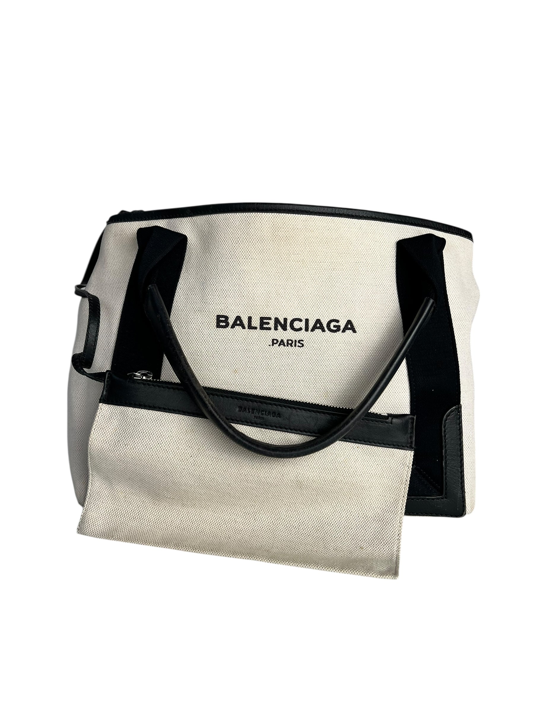 Balenciaga Black Cabas Tote Bag