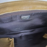 Loewe Tan & Cream Shoulder Bag